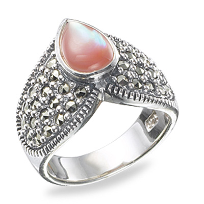 Marcasite jewelry ring HR0191 1