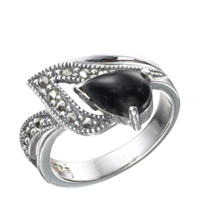 Marcasite jewelry ring HR0216 1