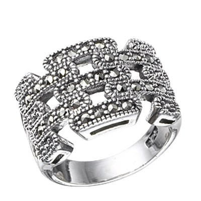 Marcasite jewelry ring HR0466 1