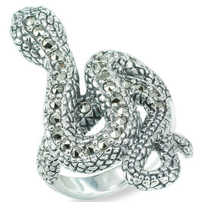 Marcasite jewelry ring HR0591 1
