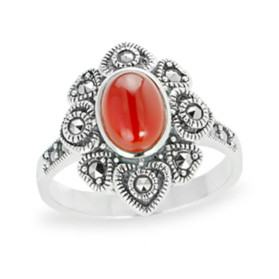 Marcasite jewelry ring HR1090 1