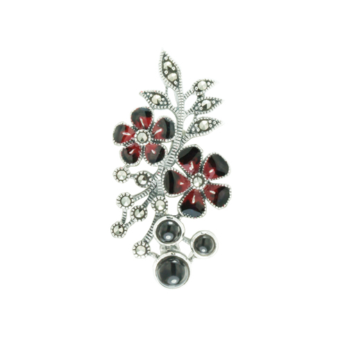marcasite brooch HB0596 ON 1