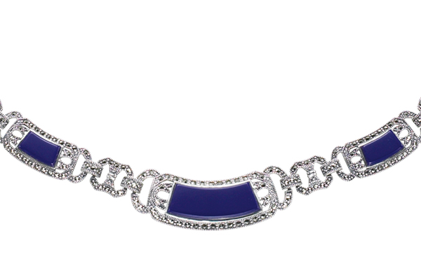 Marcasite necklace NE0046 1