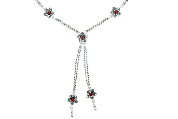Marcasite necklace NE0477 1