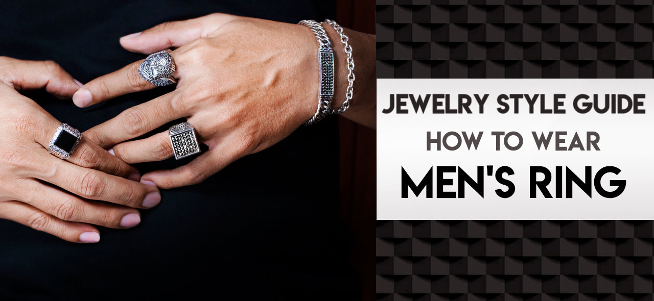 Unique Men`s Rings - Italian Men`s Rings - Sauro Jewelry