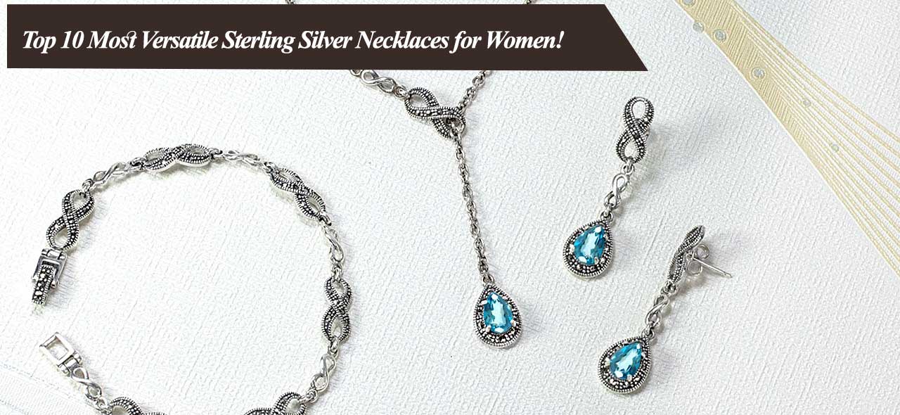 Sterling Silver Necklace for Women 000