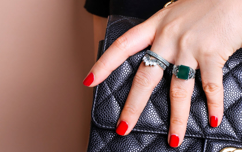 How to stack rings179