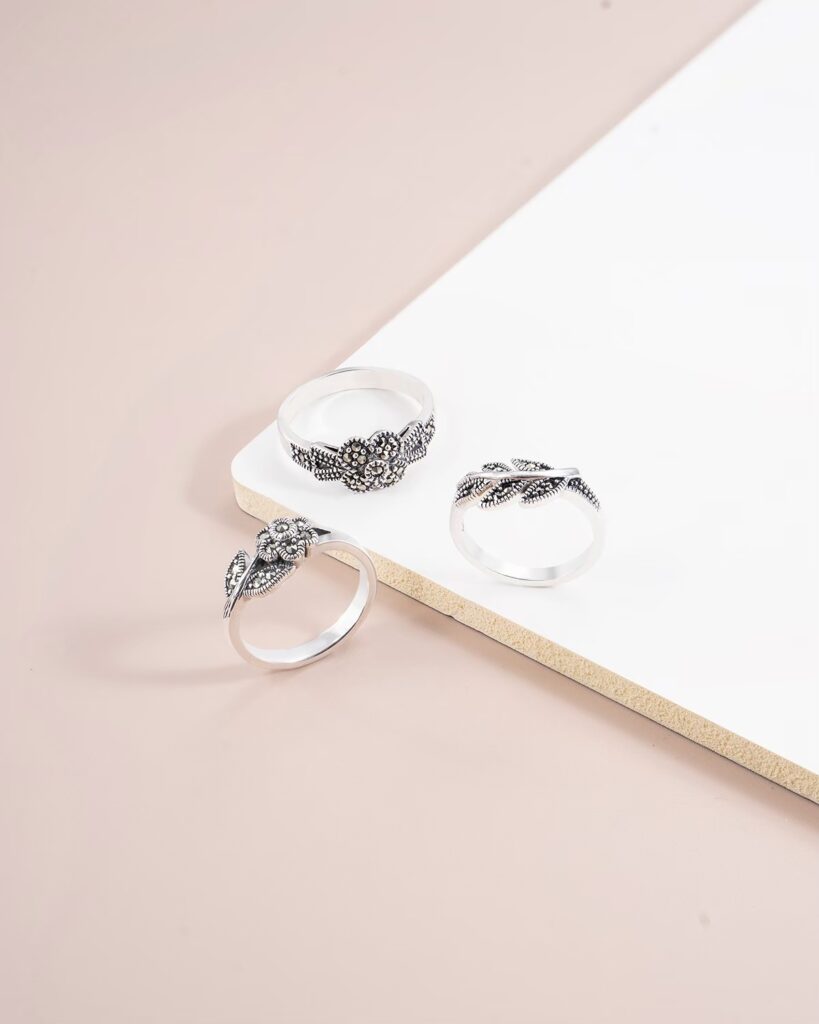 Marcasite Rings Vintage