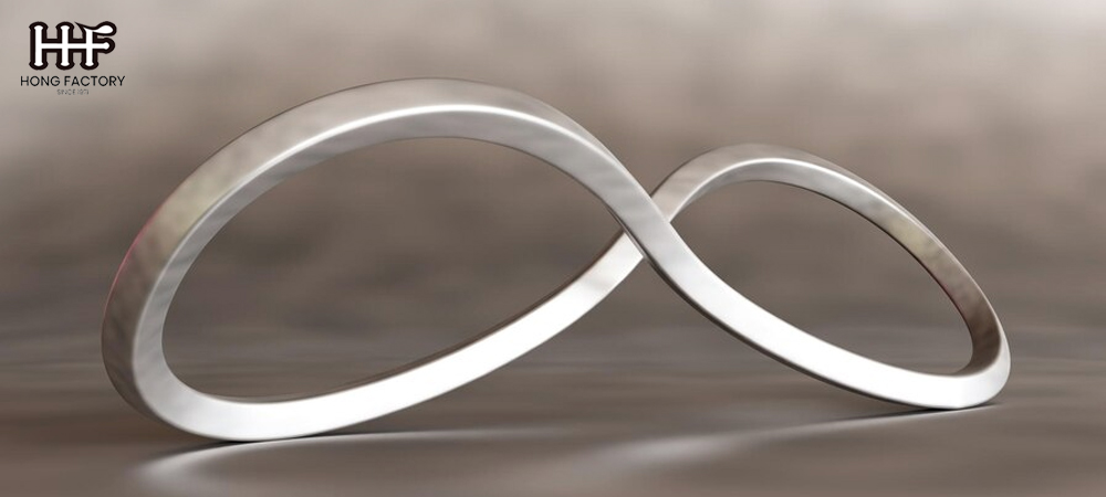 Popular Childrens infinity ring sterling silver