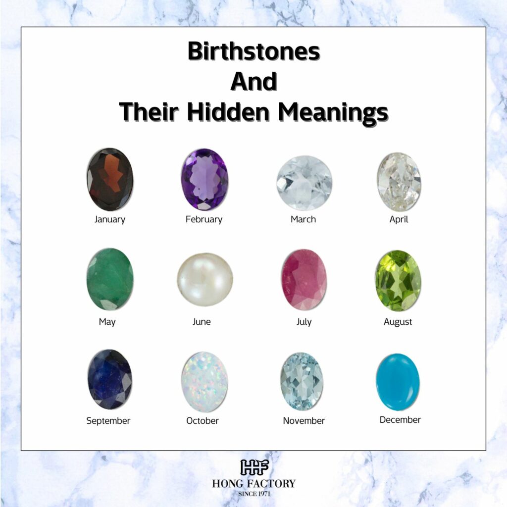 Birthstones And Their Hidden Meanings Hong Factory