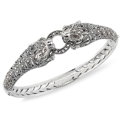 Marcasite Jewelry Bangle-BG0444-MAC