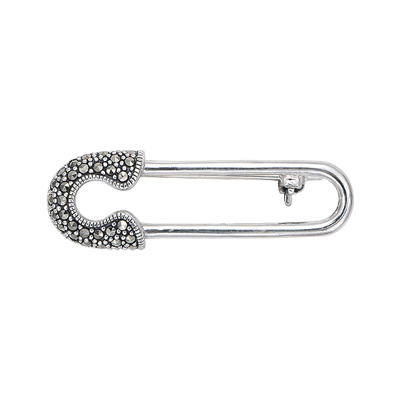 Marcasite Pin Brooch