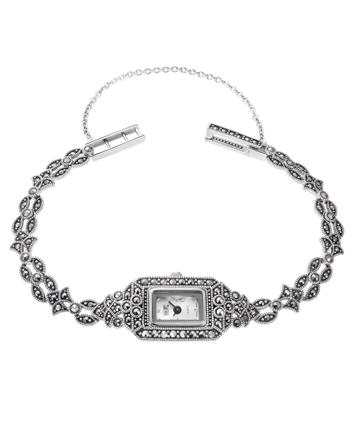 Marcasite Jewelry Watch-HW0352-MAC