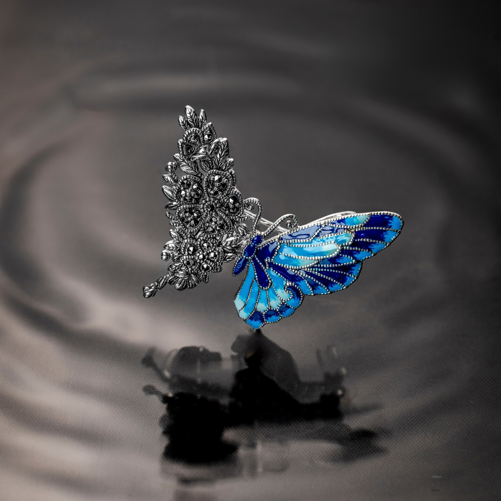 New Arrivals-Marcasite Brooch