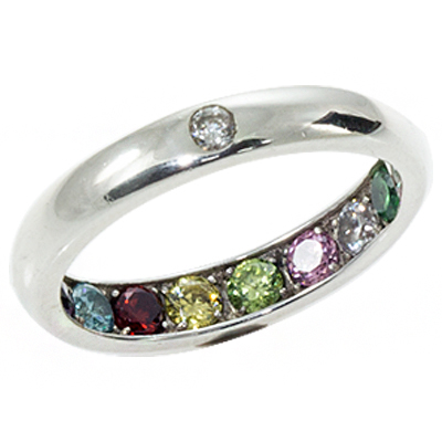 Lucky Navaratna Gemstone Ring
